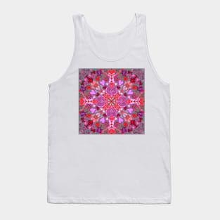 Valentines on Cool Gray Tank Top